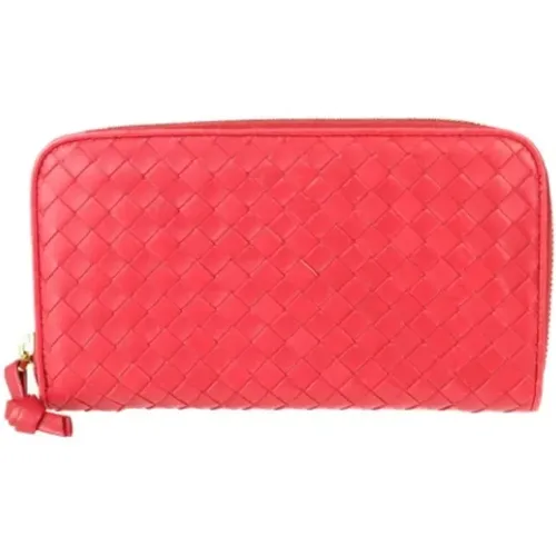 Pre-owned Wallets, female, , Size: ONE SIZE Pre-owned Leather Bottega Veneta Wallet - Bottega Veneta Vintage - Modalova