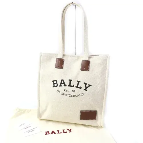 Pre-owned Canvas schultertasche - Bally Pre-owned - Modalova