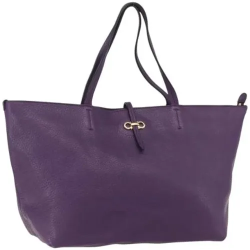 Pre-owned Tote Bags, female, , Size: ONE SIZE Pre-owned Tote Bag - Salvatore Ferragamo Pre-owned - Modalova