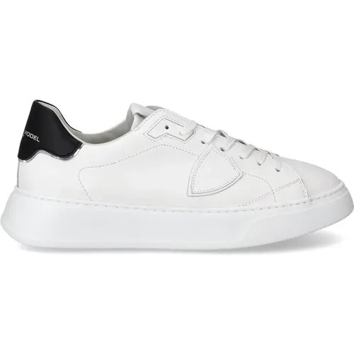 Sneakers Temple Tennis , Herren, Größe: 44 EU - Philippe Model - Modalova