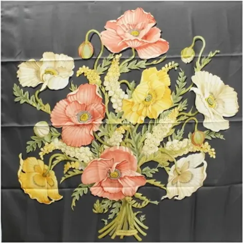 Pre-owned Scarves, female, , Size: ONE SIZE Pre-owned Silk scarves - Salvatore Ferragamo Pre-owned - Modalova