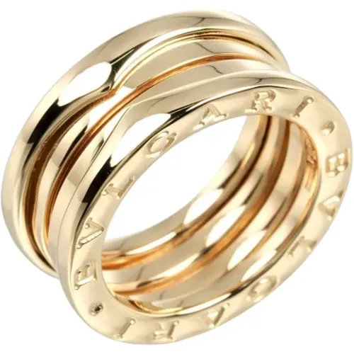 Pre-owned Jewellery, female, , Size: ONE SIZE Pre-owned Gold rings - Bvlgari Vintage - Modalova