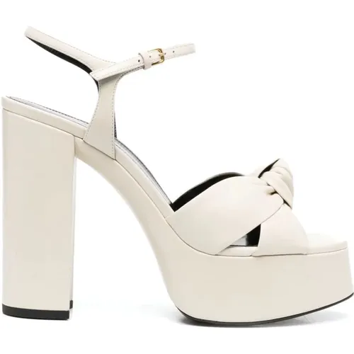 Bianca sandals , female, Sizes: 4 1/2 UK, 6 UK, 7 UK - Saint Laurent - Modalova