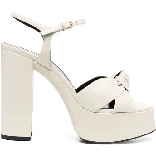 Bianca sandals , female, Sizes: 7 UK - Saint Laurent - Modalova