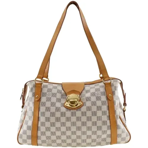 Pre-owned Tote Bags, female, , Size: ONE SIZE Pre-owned Canvas handbags - Louis Vuitton Vintage - Modalova