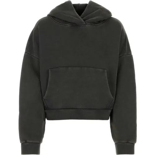 Hoodies, male, , Size: 2XS Oversize Slate Sweatshirt - Entire Studios - Modalova