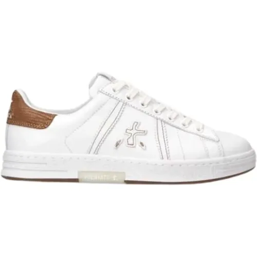 Timeless Leather Sneakers Russel-D Unisex , female, Sizes: 5 UK, 3 UK - Premiata - Modalova