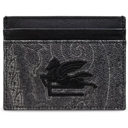 Wallets & Cardholders, male, , Size: ONE SIZE Card Holder - ETRO - Modalova