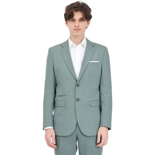 Elegante Grüne Herrenjacke , Herren, Größe: 3XL - Selected Homme - Modalova