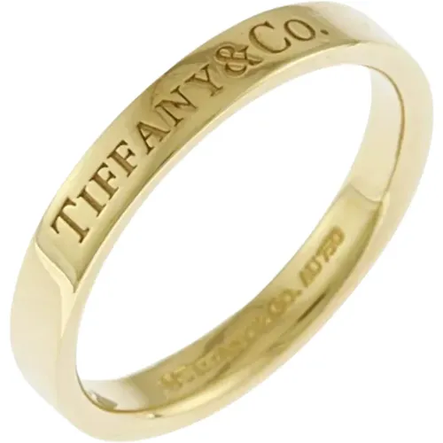 Pre-owned Gold rings , female, Sizes: ONE SIZE - Tiffany & Co. Pre-owned - Modalova