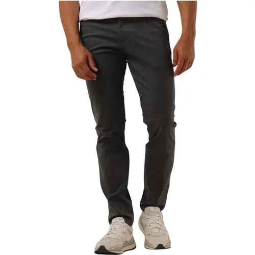 Slim Fit Flex Hose in Grau , Herren, Größe: W30 L32 - Selected Homme - Modalova