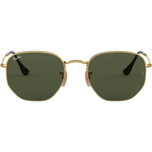 Rb3548 Sonnenbrille mit sechseckigen flachen Gläsern , Damen, Größe: 48 MM - Ray-Ban - Modalova