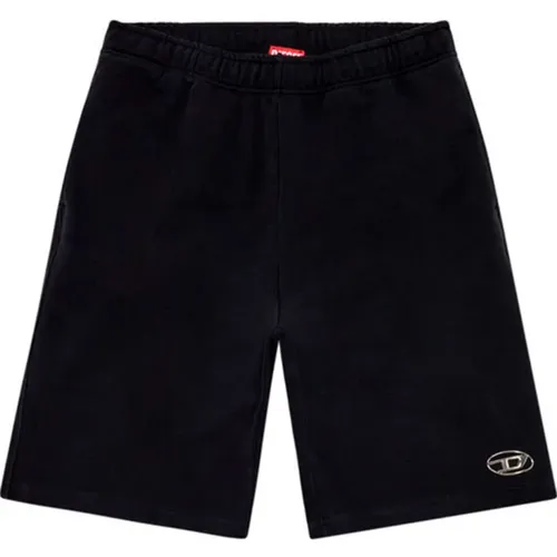 Regular Fit Sports Shorts - , male, Sizes: L, XS, M - Diesel - Modalova