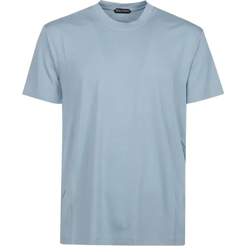 T-Shirts,Elegantes Lb999 Schwarzes T-Shirt für Männer - Tom Ford - Modalova