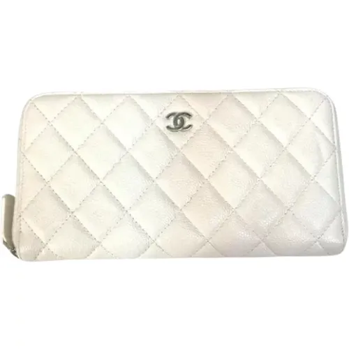 Pre-owned Leather wallets , female, Sizes: ONE SIZE - Chanel Vintage - Modalova