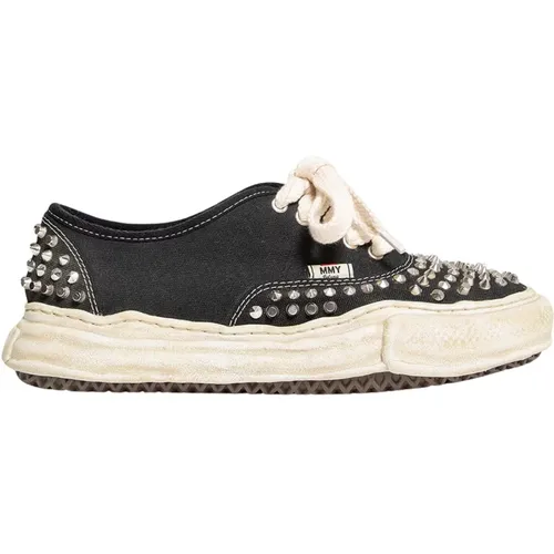 Studded Canvas Lace-Up Sneakers , Herren, Größe: 40 EU - MIHARA YASUHIRO - Modalova