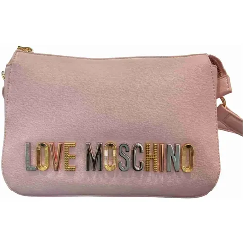 Graue PU-Tasche Love Moschino - Love Moschino - Modalova