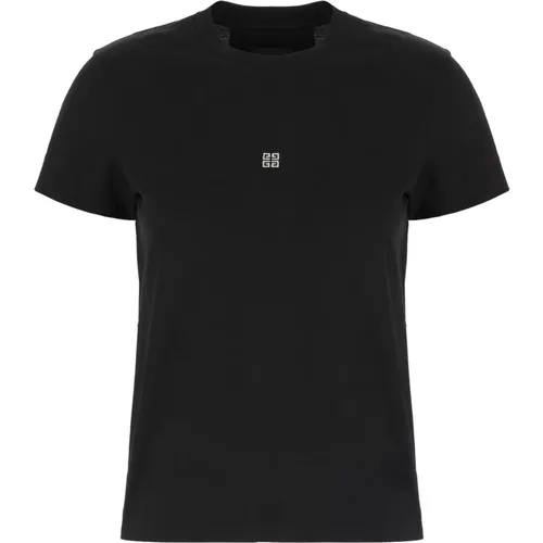 Casual Baumwoll T-Shirt , Damen, Größe: S - Givenchy - Modalova