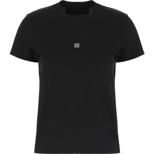 Casual Baumwoll T-Shirt , Damen, Größe: XS - Givenchy - Modalova