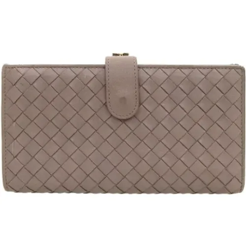 Pre-owned Wallets, female, , Size: ONE SIZE Pre-owned Leather wallets - Bottega Veneta Vintage - Modalova