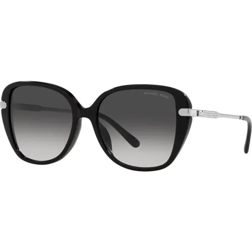 Flatiron Sunglasses /Dark Grey Shaded , female, Sizes: 56 MM - Michael Kors - Modalova
