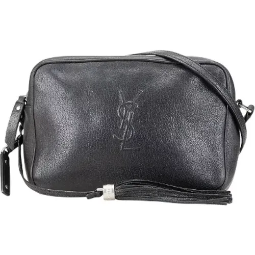 Pre-owned Cross Body Bags, female, , Size: ONE SIZE Pre-owned Leather shoulder-bags - Yves Saint Laurent Vintage - Modalova