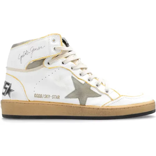 Sneakers, female, , Size: 7 US ‘Sky Star’ high-top sneakers - Golden Goose - Modalova