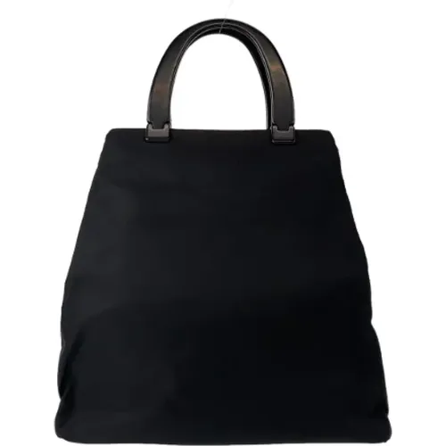 Pre-owned Tote Bags, female, , Size: ONE SIZE Pre-owned Canvas prada-bags - Prada Vintage - Modalova