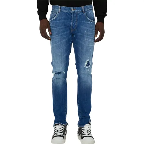 Slim-fit Jeans , Herren, Größe: W30 - John Richmond - Modalova