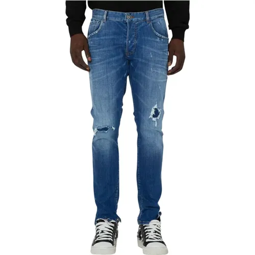 Slim-fit Jeans , Herren, Größe: W34 - John Richmond - Modalova