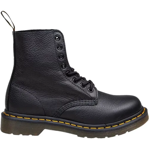 Schwarze Leder Stiefeletten für Frauen , Damen, Größe: 36 EU - Dr. Martens - Modalova