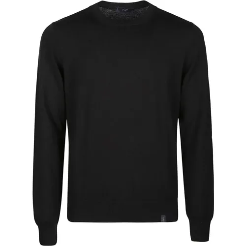 Rundhals Pullover , Herren, Größe: 2XL - Fay - Modalova