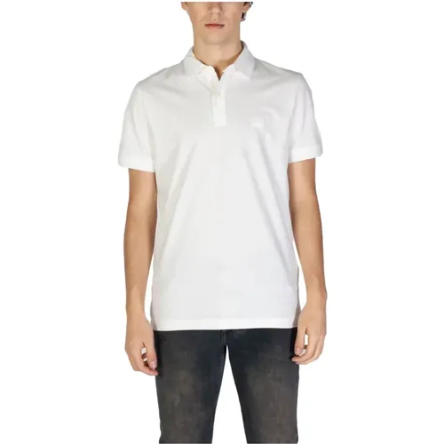 Polo Shirts, male, , Size: 3XL Short Sleeve Cotton Polo Shirt - HUGO - Modalova