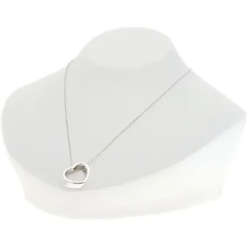 Pre-owned Jewellery, female, , Size: ONE SIZE Pre-owned Silver necklaces - Tiffany & Co. Pre-owned - Modalova