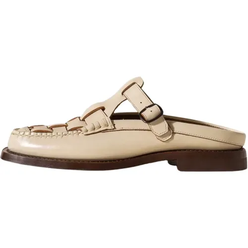 Custard Bonell Sandals , male, Sizes: 10 UK, 8 UK, 9 UK, 6 UK - Hereu - Modalova