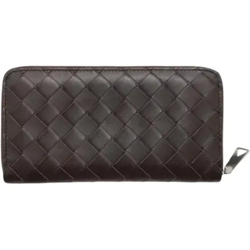 Pre-owned Wallets, male, , Size: ONE SIZE Pre-owned Leather wallets - Bottega Veneta Vintage - Modalova