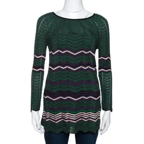 Pre-owned Knitwear & Sweatshirts, female, , Size: S Pre-owned Cotton tops - Missoni Pre-owned - Modalova