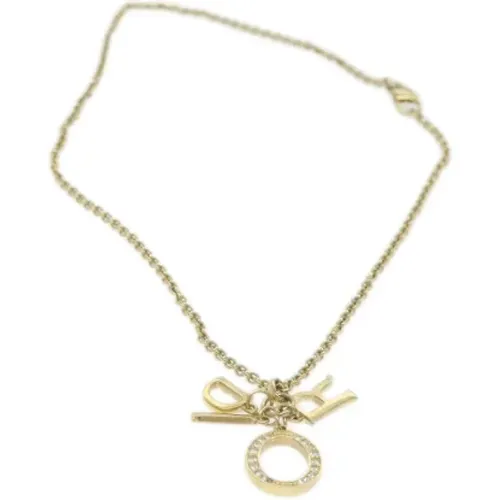 Pre-owned Jewellery, female, , Size: ONE SIZE Pre-owned Metal dior-jewelry - Dior Vintage - Modalova