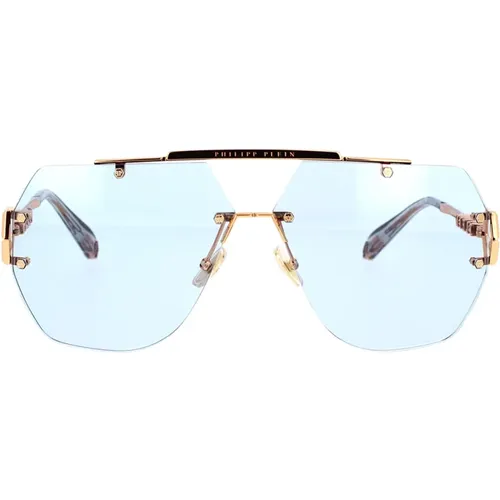 Sleek Fotocromatici Sunglasses , unisex, Sizes: 66 MM - Philipp Plein - Modalova