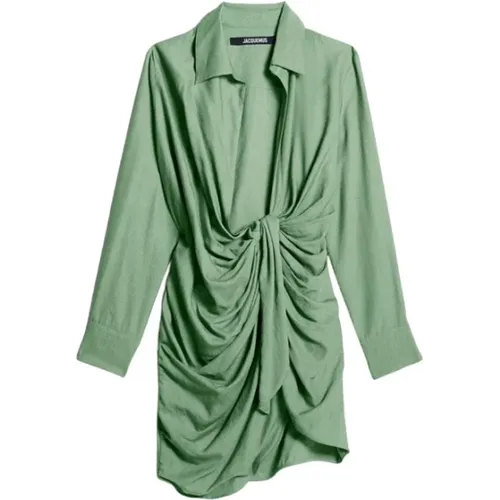 Elegantes Twist-Kleid für besondere Anlässe , Damen, Größe: 2XS - Jacquemus - Modalova