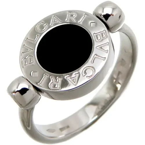 Pre-owned Jewellery, female, , Size: ONE SIZE Pre-owned White Gold rings - Bvlgari Vintage - Modalova