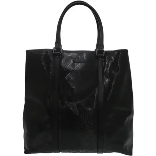 Pre-owned Tote Bags, female, , Size: ONE SIZE Pre-owned Plastic gucci-bags - Gucci Vintage - Modalova