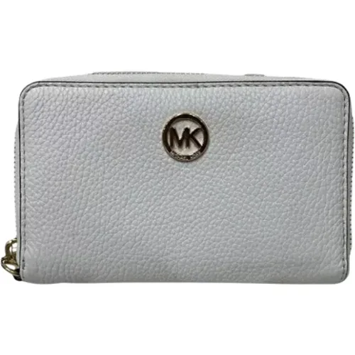 Pre-owned Leather wallets , female, Sizes: ONE SIZE - Michael Kors Pre-owned - Modalova