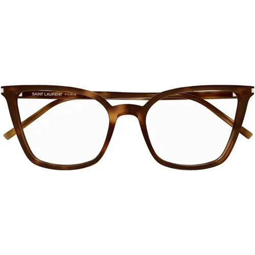 Glasses, unisex, , Size: 54 MM Classic Butterfly Frame Glasses - Saint Laurent - Modalova