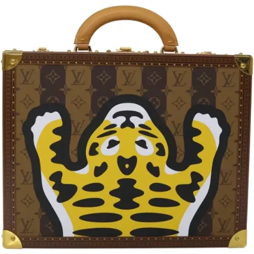Pre-owned Canvas Louis Vuitton Travel Bag , female, Sizes: ONE SIZE - Louis Vuitton Vintage - Modalova