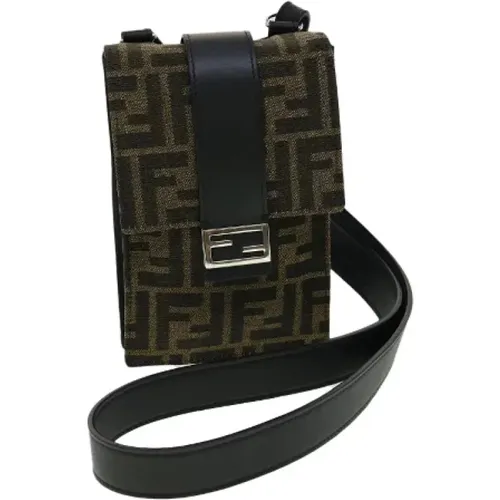 Pre-owned Mini Bags, female, , Size: ONE SIZE Pre-owned Canvas fendi-bags - Fendi Vintage - Modalova