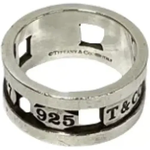 Pre-owned Jewellery, unisex, , Size: ONE SIZE Pre-owned Silver rings - Tiffany & Co. Pre-owned - Modalova