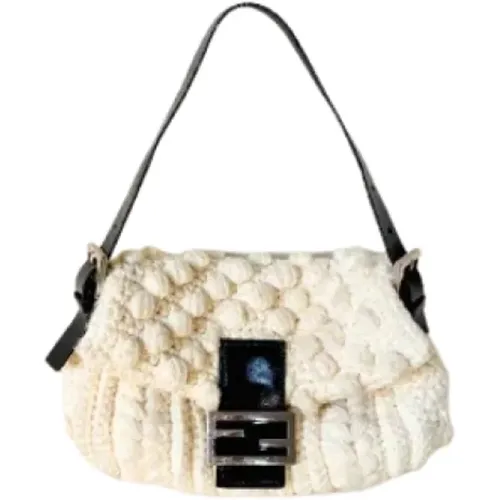 Pre-owned Handbags, female, , Size: ONE SIZE Pre-owned Satin fendi-bags - Fendi Vintage - Modalova