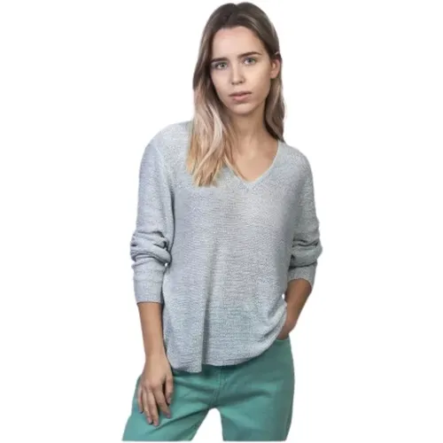 Stilvoller V-Ausschnitt Pullover für Frauen - Only - Modalova