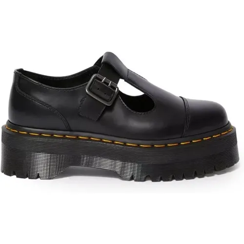 Flats, female, , Size: 6 US Flat Leather Heel Shoe Collection - Dr. Martens - Modalova